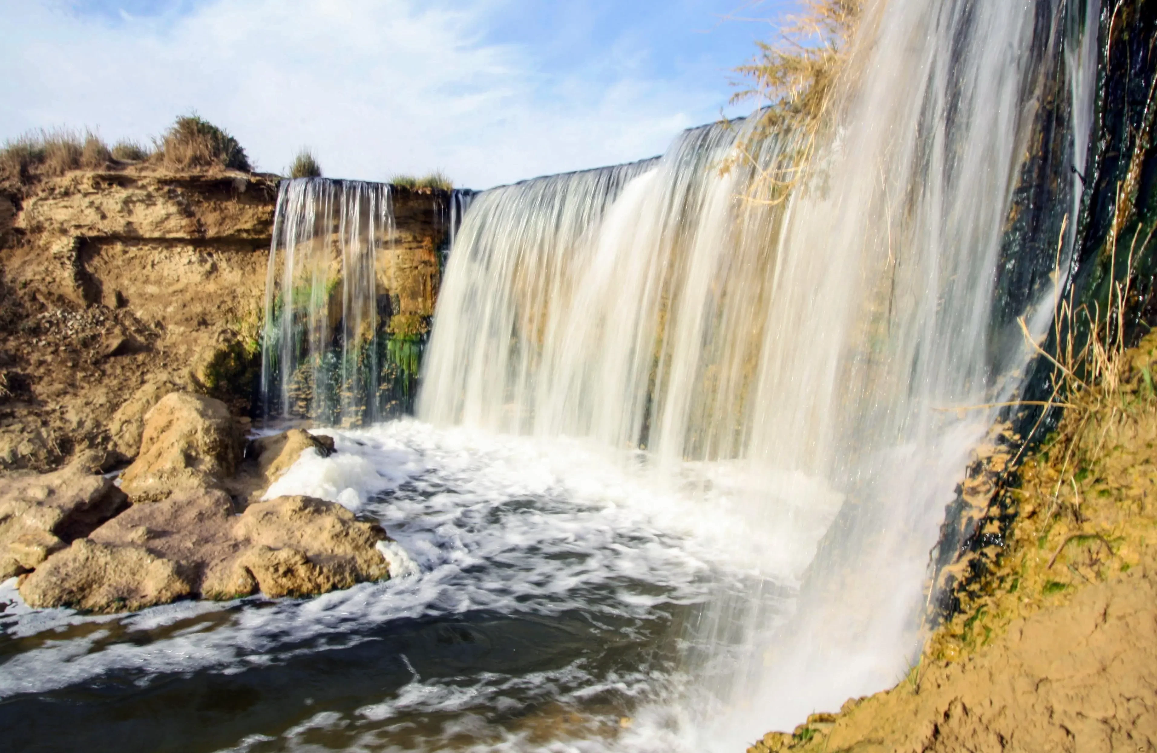 Wadi El Rayan lakes and waterfalls in Fayoum