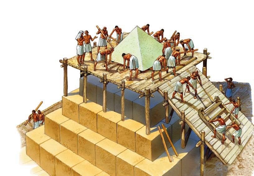 Who Built the Egyptian Pyramids?