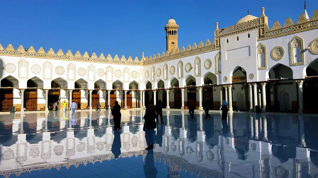 Islamic details at Al Azhar Cairo