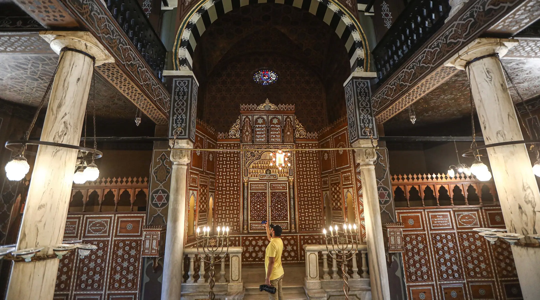 Historic Ben Ezra Synagogue interior