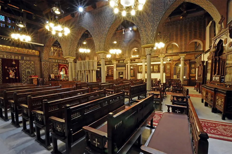 Hanging Church interior Cairo