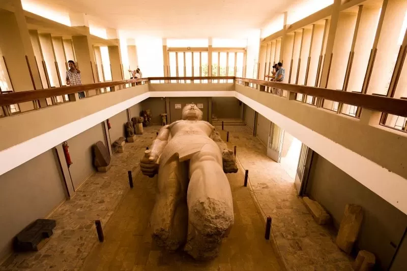Colossus of Ramesses II at Memphis