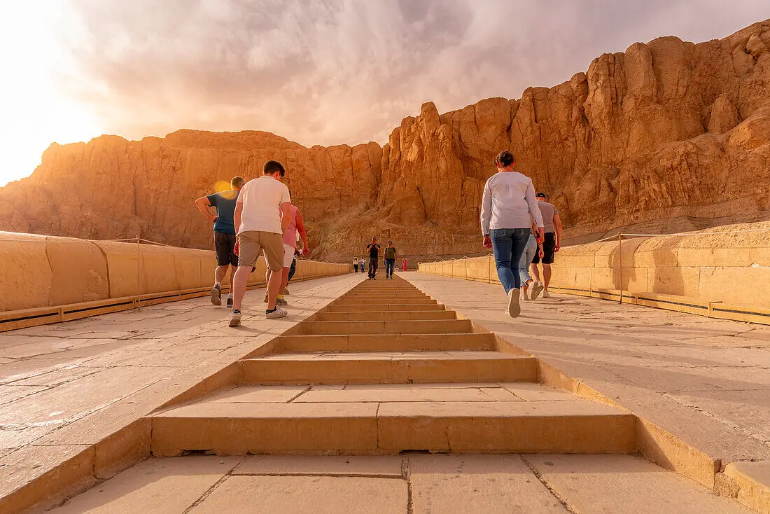 Hatshepsut Temple terraces in Luxor