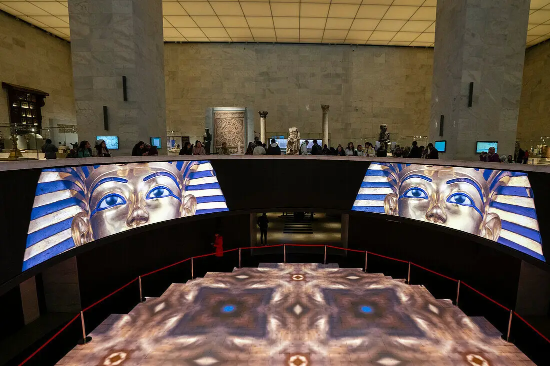 Museum of Egyptian Civilization galleries