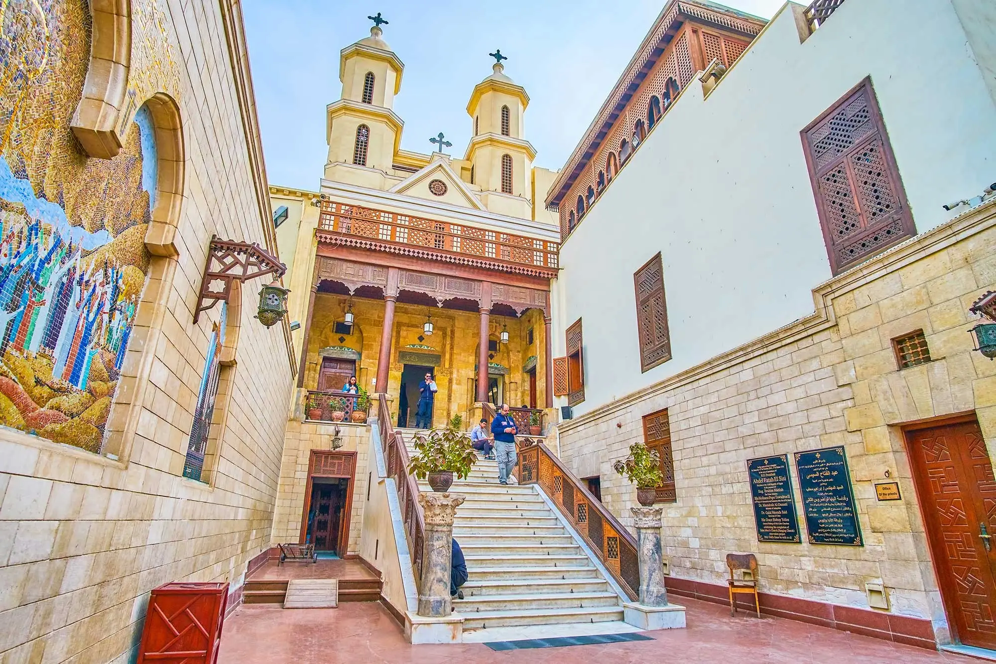 Historic Hanging Church Old Cairo